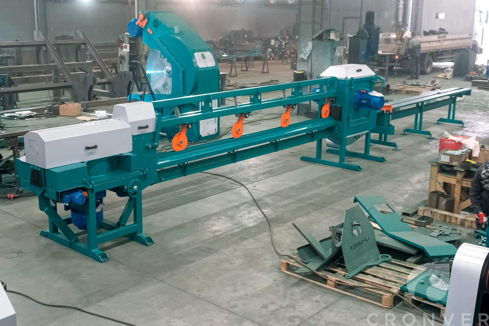 Горбыльный станок CRONVER RSM-400